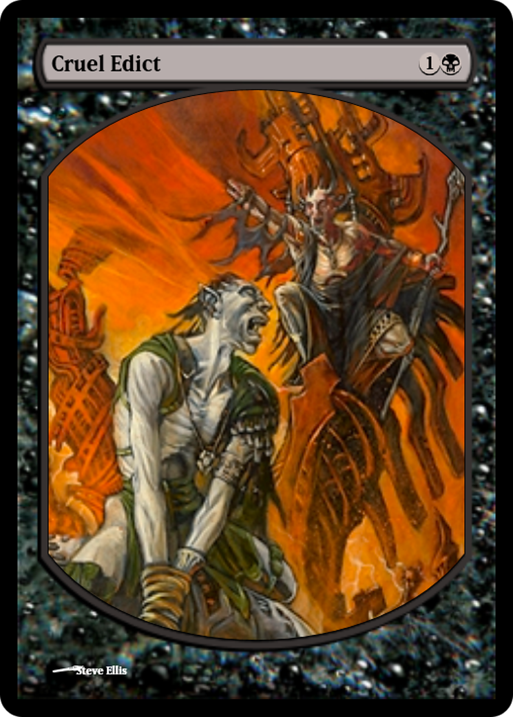 Cruel Edict (PRM-35062) -  Foil