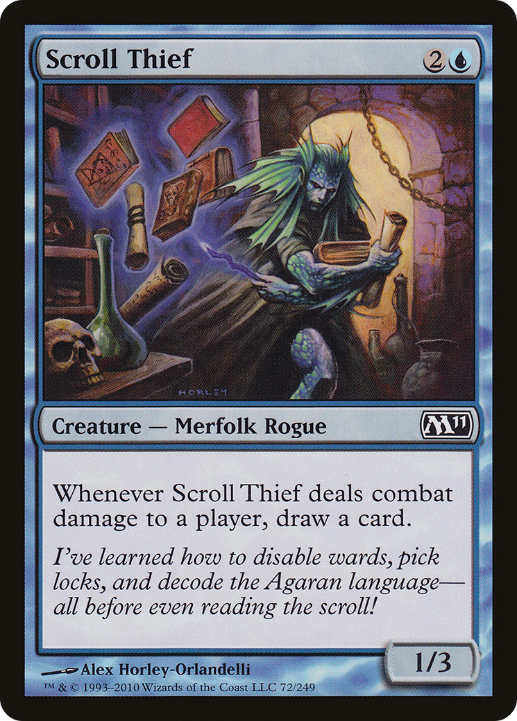 Scroll Thief (M11-072) -  Foil