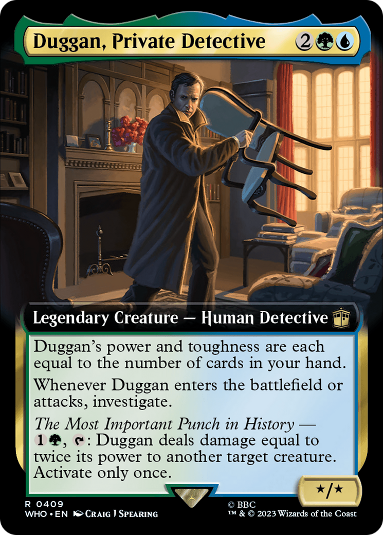 Duggan, Private Detective (WHO-409) - : (Extended Art)