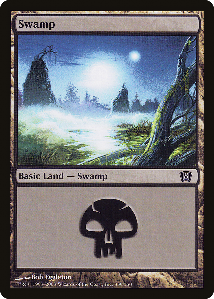 Swamp (8ED-339★) -  Foil