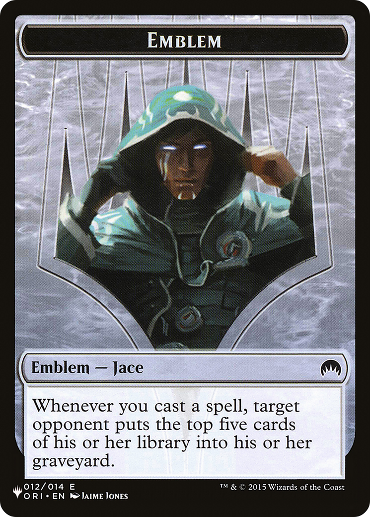 Jace, Telepath Unbound Emblem (PLST-TORI-12) -