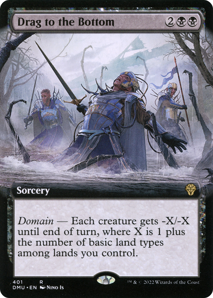 Drag to the Bottom (DMU-401) - : (Extended Art) Foil