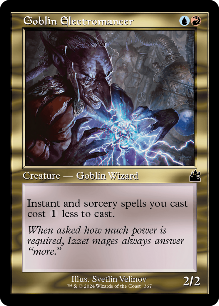 Goblin Electromancer (RVR-367) -  Foil