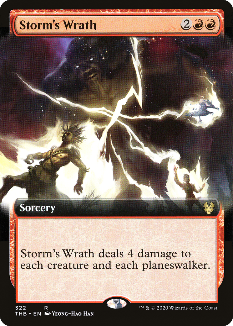 Storm's Wrath (THB-322) - : (Extended Art) Foil