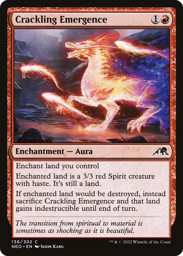 Crackling Emergence (NEO-136) -  Foil