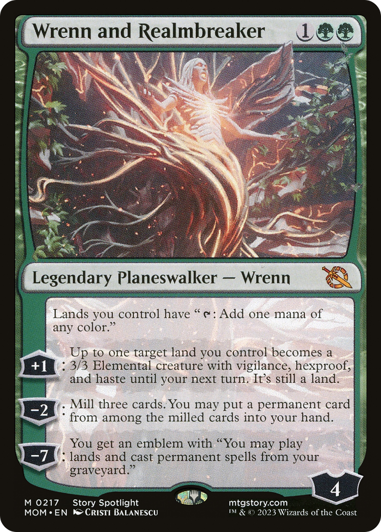 Wrenn and Realmbreaker (MOM-217) -  Foil