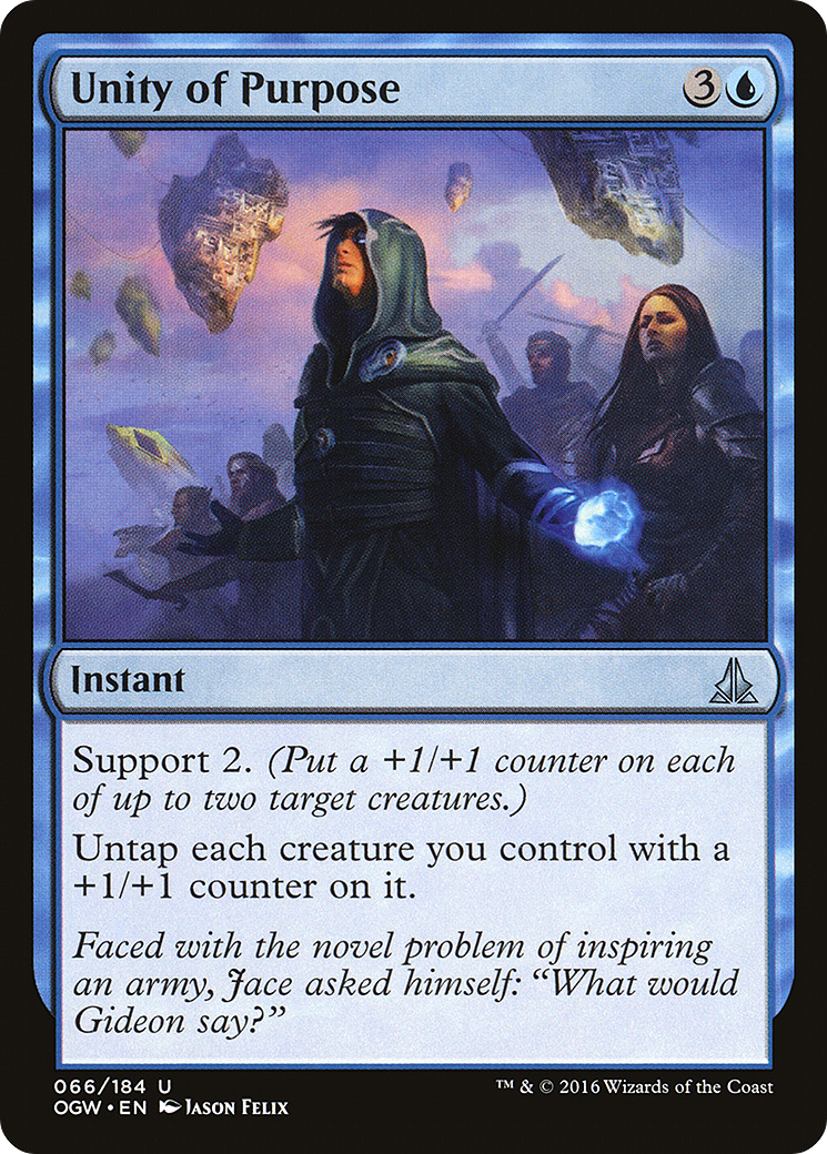 Unity of Purpose (OGW-066) -  Foil