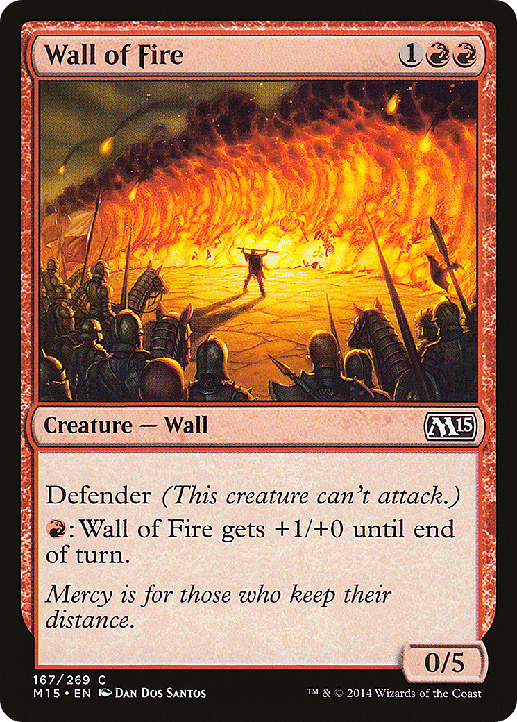 Wall of Fire (M15-167) -