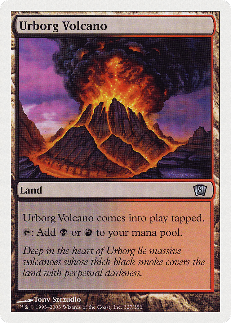 Urborg Volcano (8ED-327) -