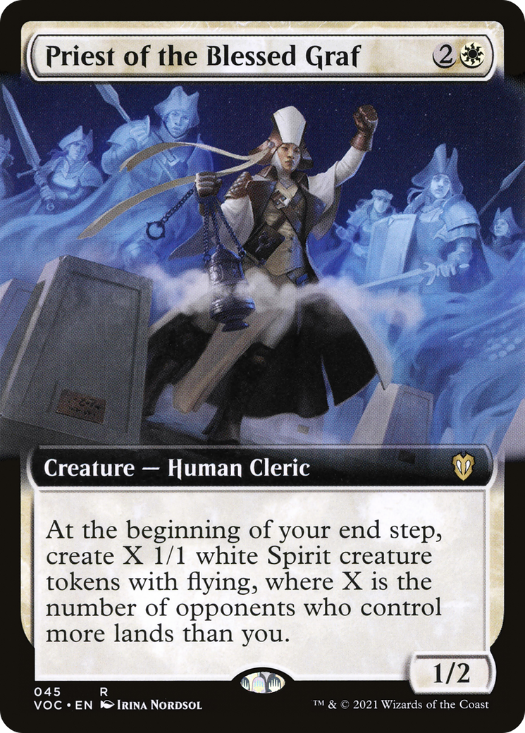 Priest of the Blessed Graf (VOC-045) - : (Extended Art)