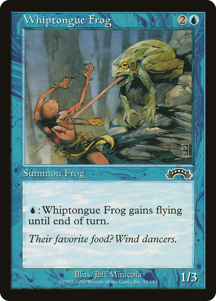 Whiptongue Frog (EXO-052) -