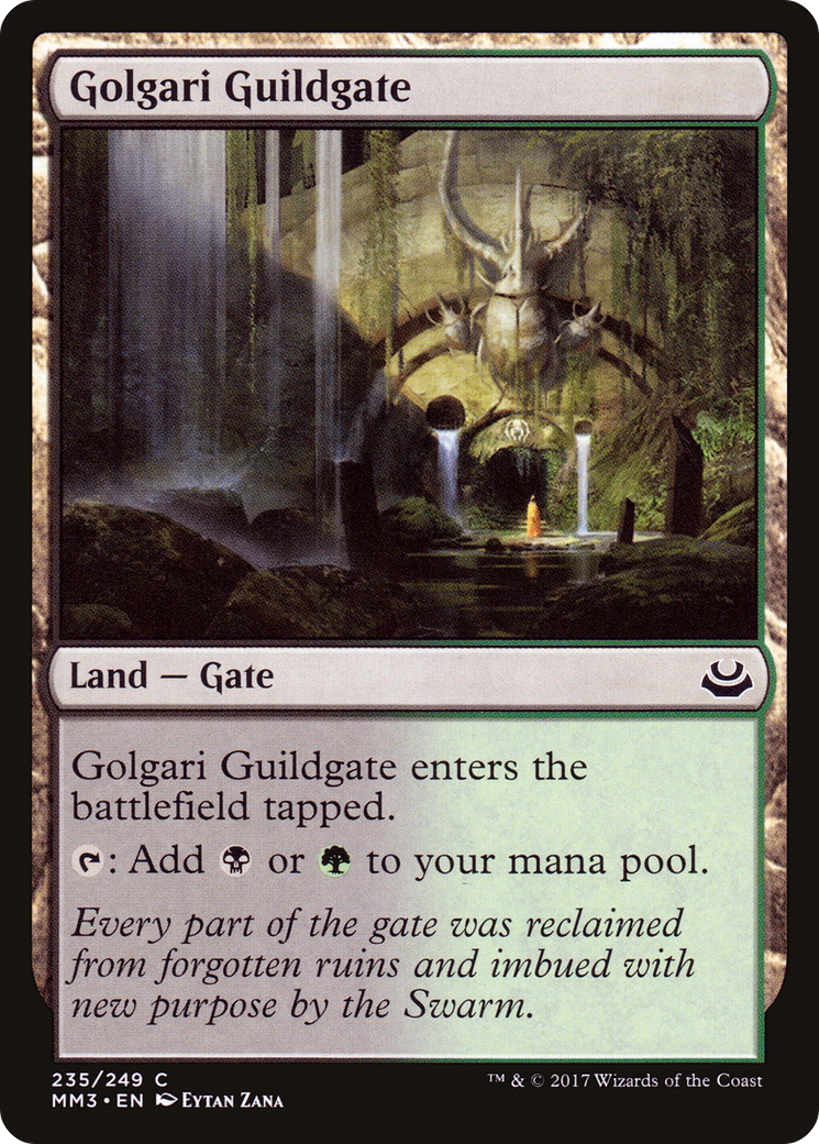 Golgari Guildgate (MM3-235) -  Foil