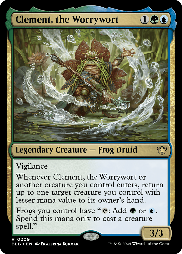 Clement, the Worrywort (BLB-209) -  Foil