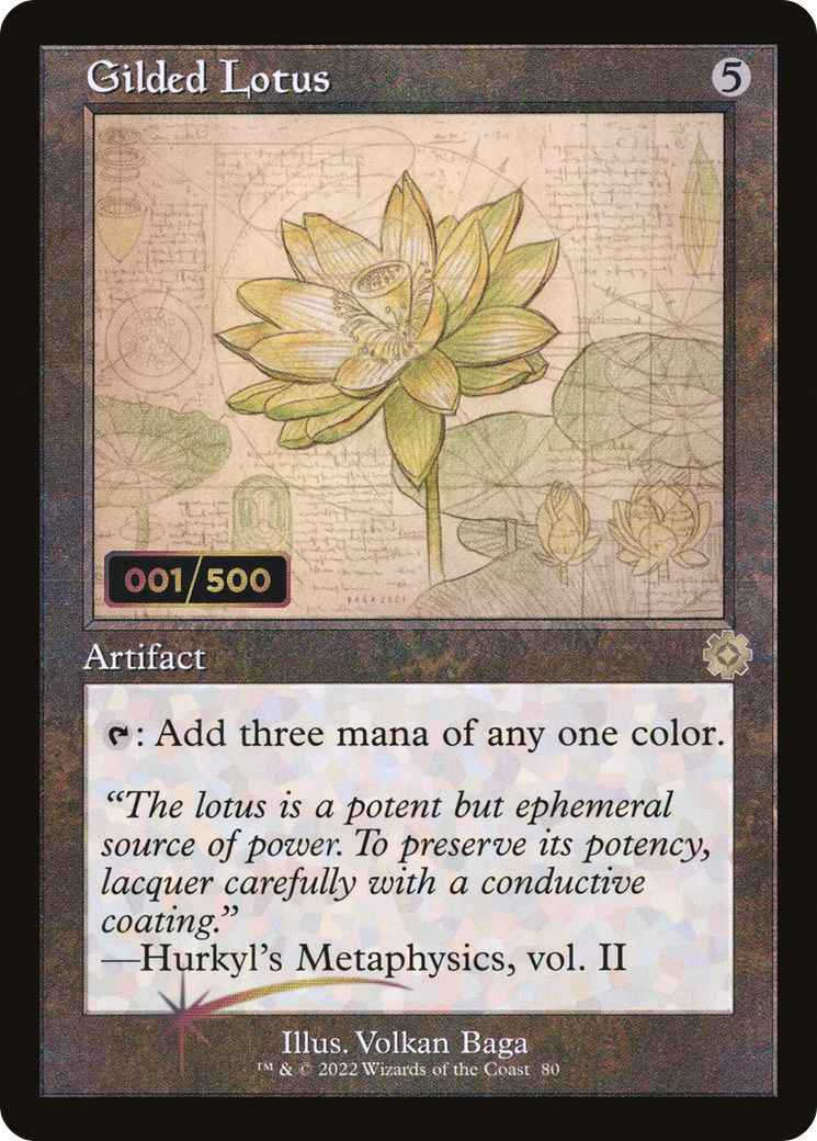 Gilded Lotus (BRR-80Z) -  Foil