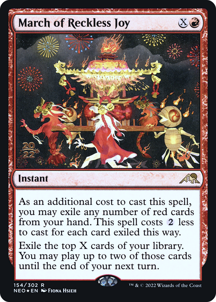 March of Reckless Joy (PRE-154S) -  Foil