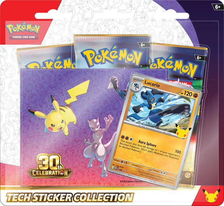 Pokemon TCG: 30th Celebration Tech Sticker Collection (Wave 2)(unknown)