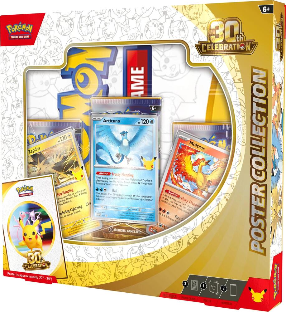 Pokemon TCG: 30th Celebration Poster Collection (Wave 2)(unknown)