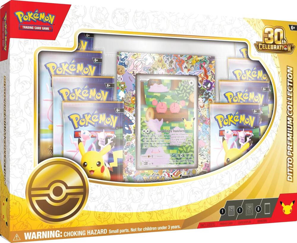 Pokemon TCG: 30th Celebration Ditto Premium Collection (Wave 2)(unknown)