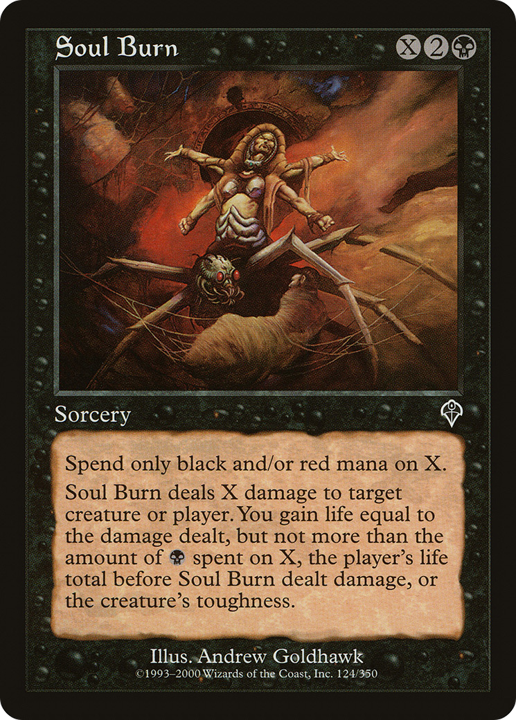 Soul Burn (INV-124) -  Foil