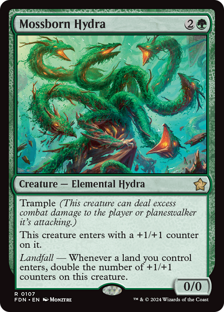 Mossborn Hydra (FDN-107) -  Foil