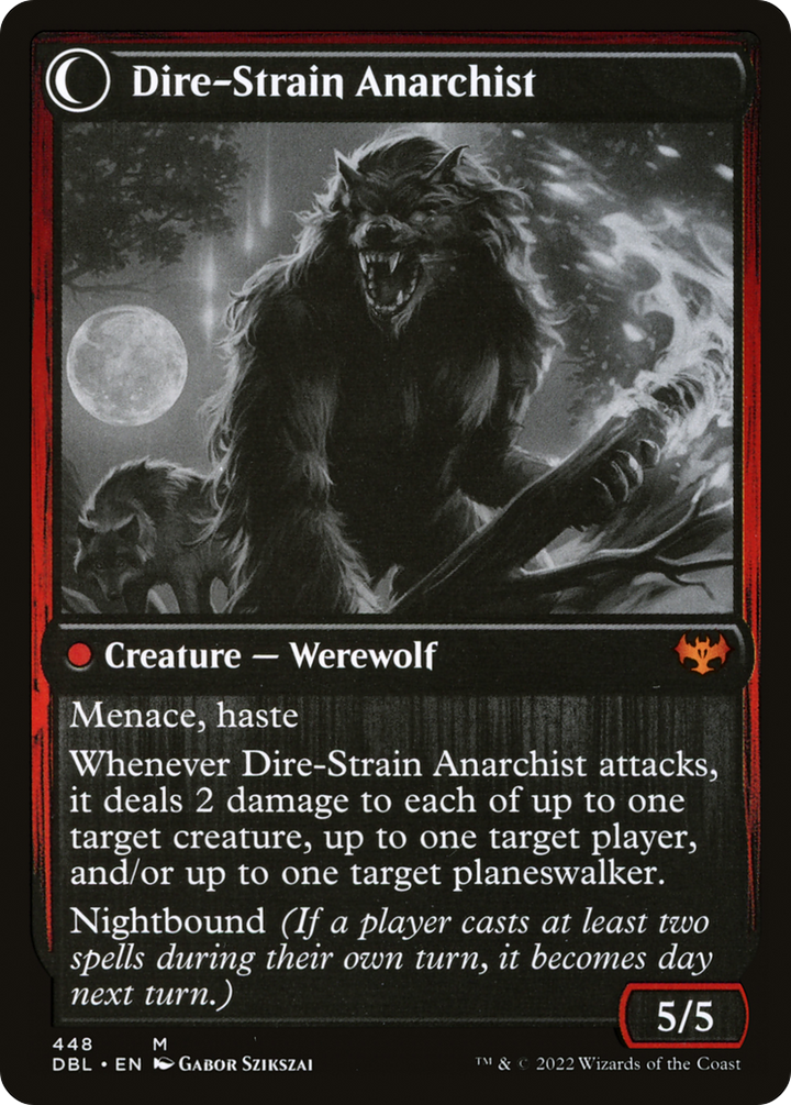 Volatile Arsonist // Dire-Strain Anarchist (DBL-448) - : (Double Faced Transform)