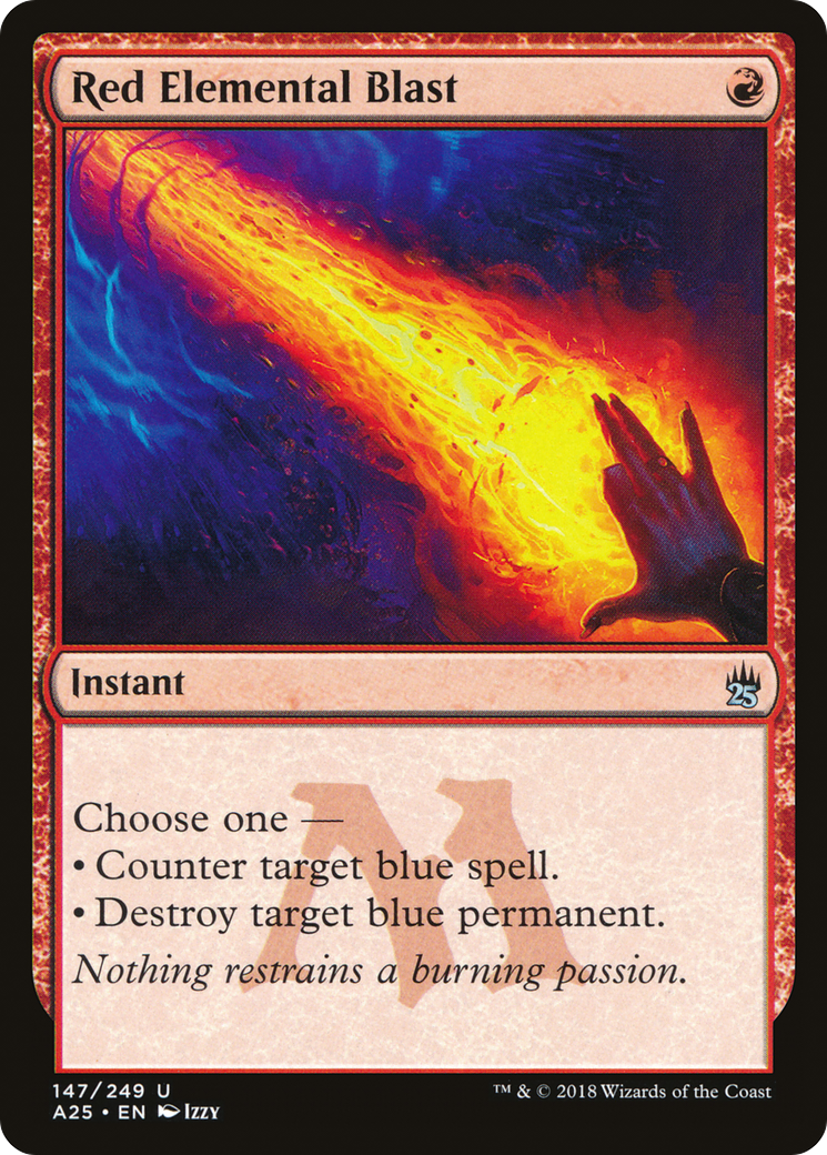 Red Elemental Blast (A25-147) -