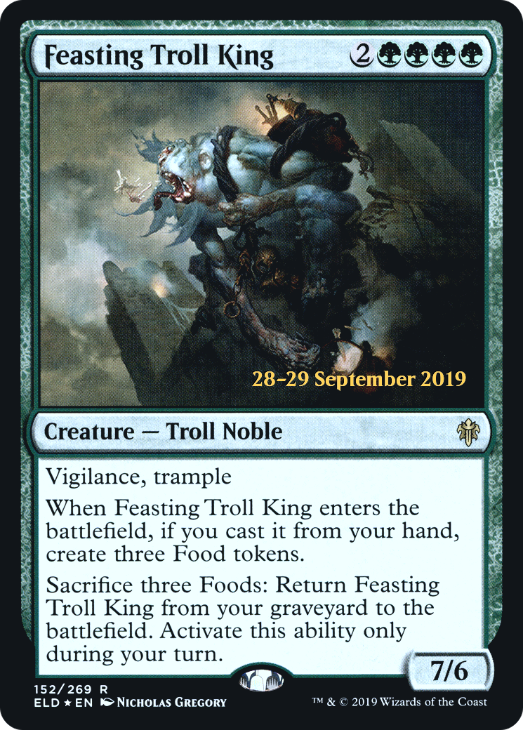 Feasting Troll King (PRE-152S) -  Foil