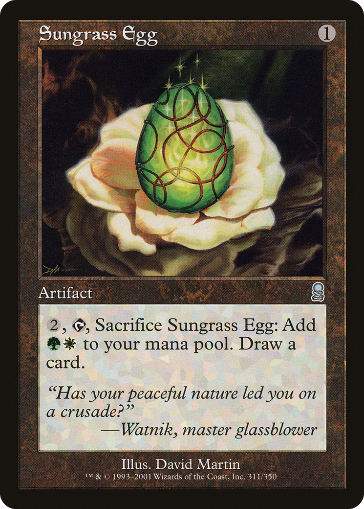 Sungrass Egg (ODY-311) -  Foil