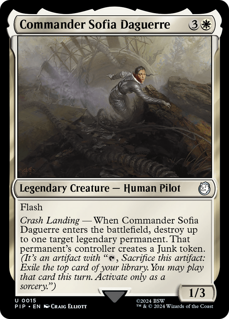 Commander Sofia Daguerre (PIP-015) -  Foil