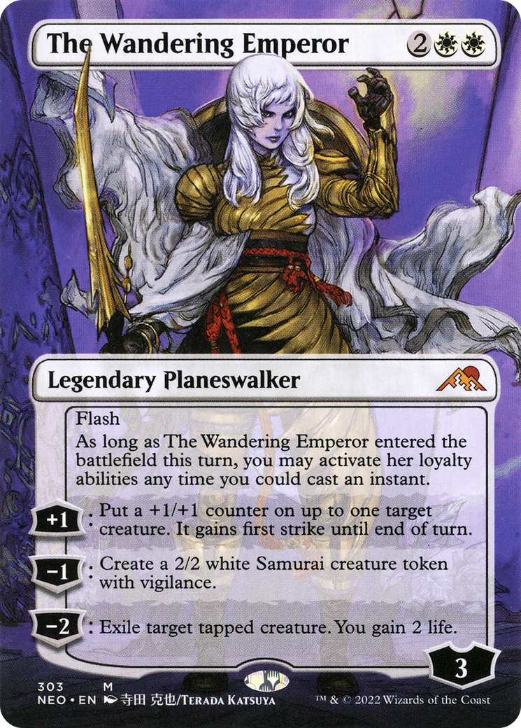 The Wandering Emperor (NEO-303) -  (Borderless) Foil