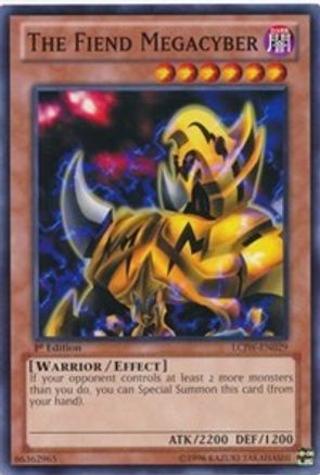 The Fiend Megacyber (LCJW-EN029) - Legendary Collection 4: Joey's World 1st Edition