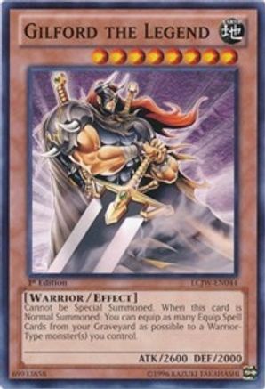 Gilford the Legend (LCJW-EN044) - Legendary Collection 4: Joey's World 1st Edition