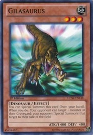 Gilasaurus (LCJW-EN148) - Legendary Collection 4: Joey's World 1st Edition