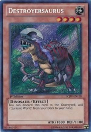 Destroyersaurus (LCJW-EN158) - Legendary Collection 4: Joey's World 1st Edition