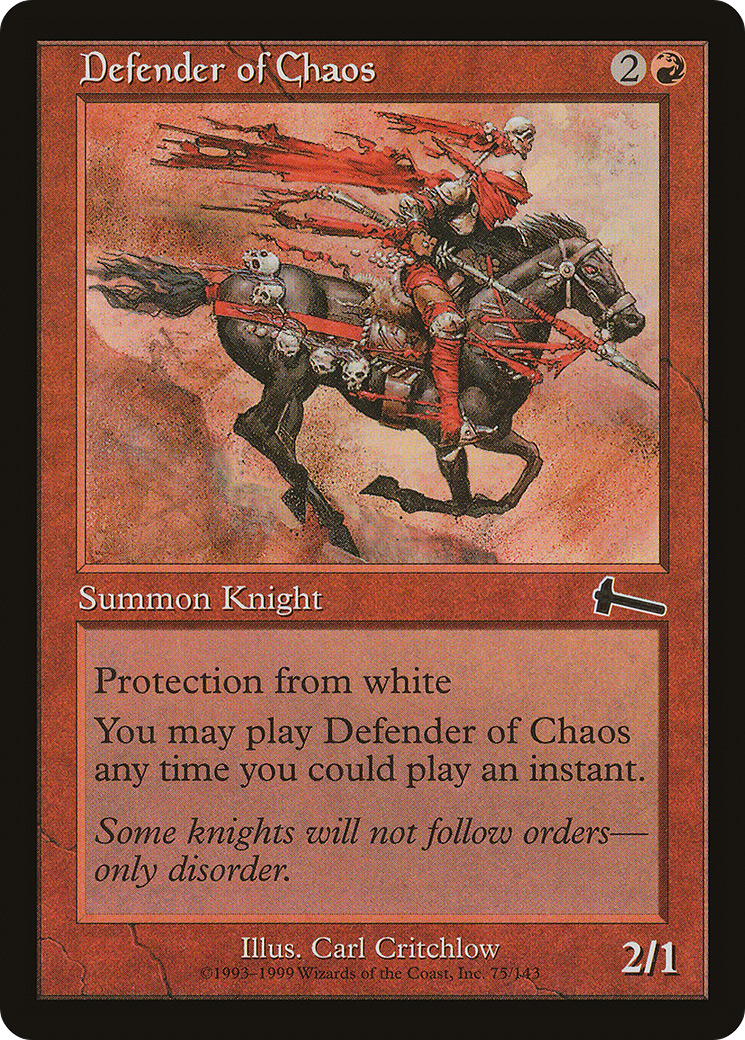 Defender of Chaos (ULG-075) -  Foil