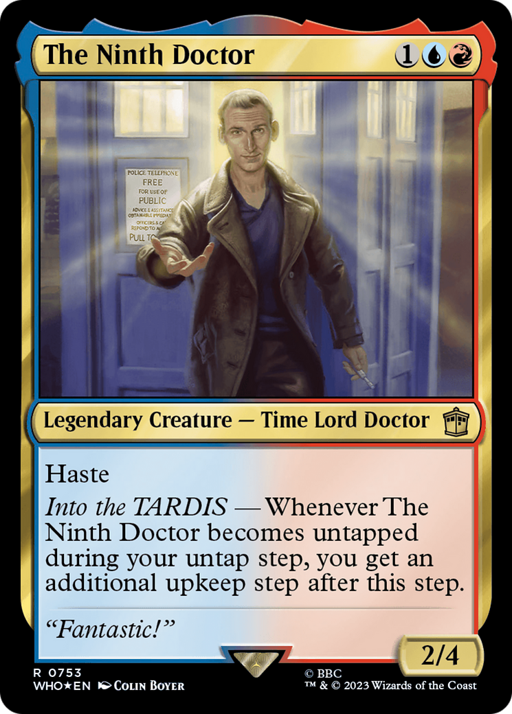 The Ninth Doctor (WHO-753) -  Foil