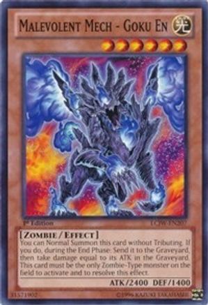 Malevolent Mech - Goku En (LCJW-EN207) - Legendary Collection 4: Joey's World 1st Edition