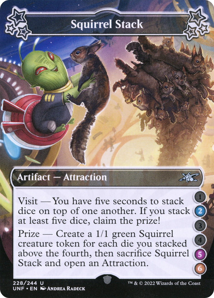 Squirrel Stack (UNF-228C) -  Foil