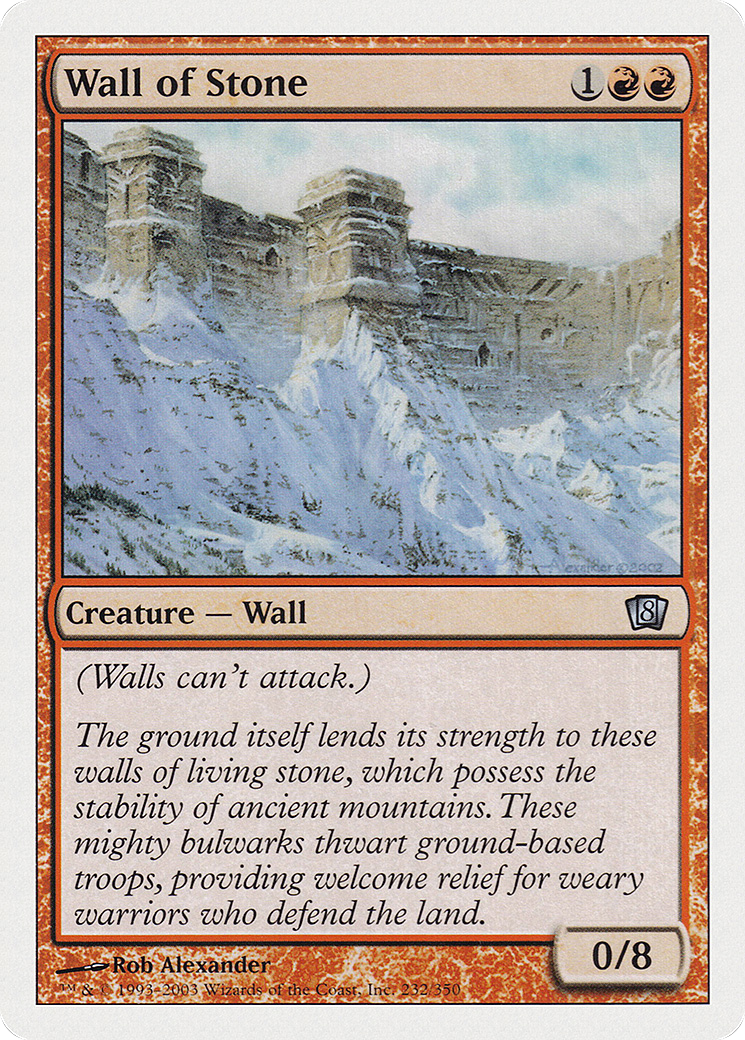 Wall of Stone (8ED-232) -