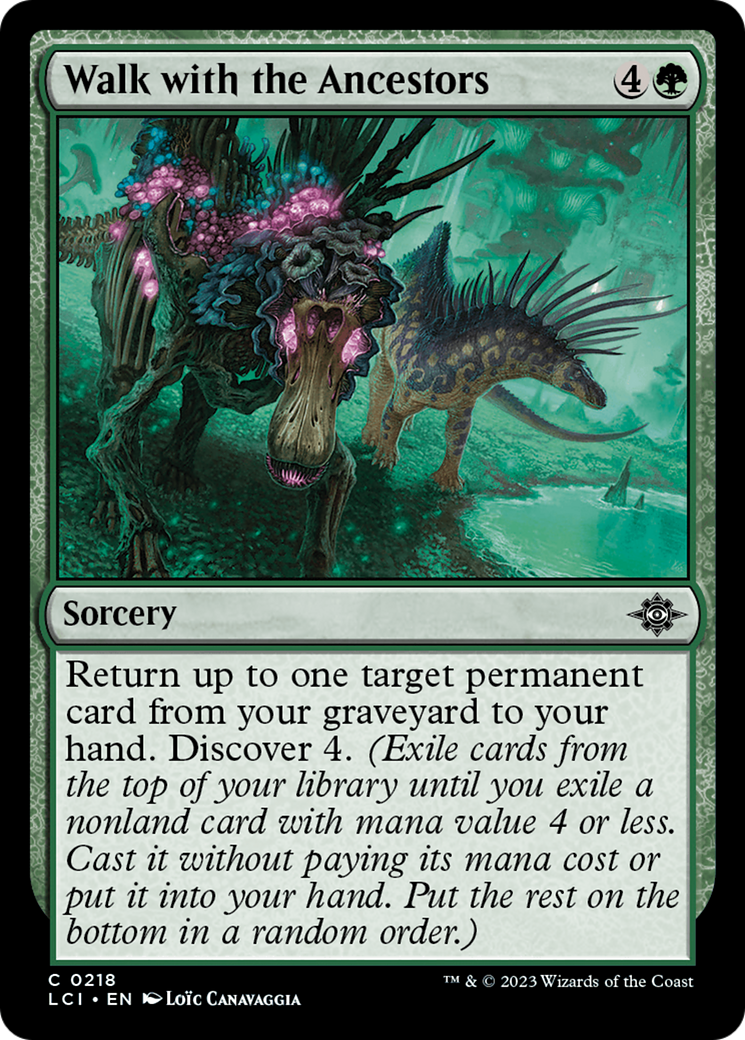 Walk with the Ancestors (LCI-218) -  Foil