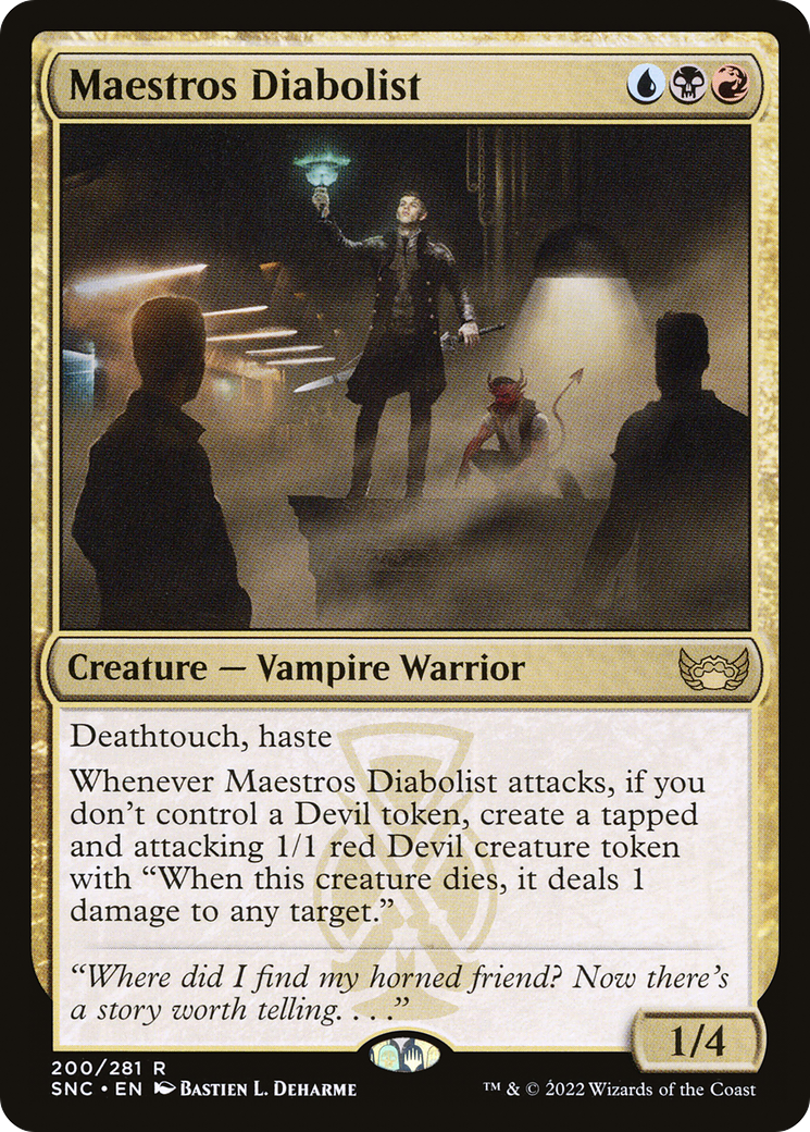 Maestros Diabolist (SNC-200) -  Foil