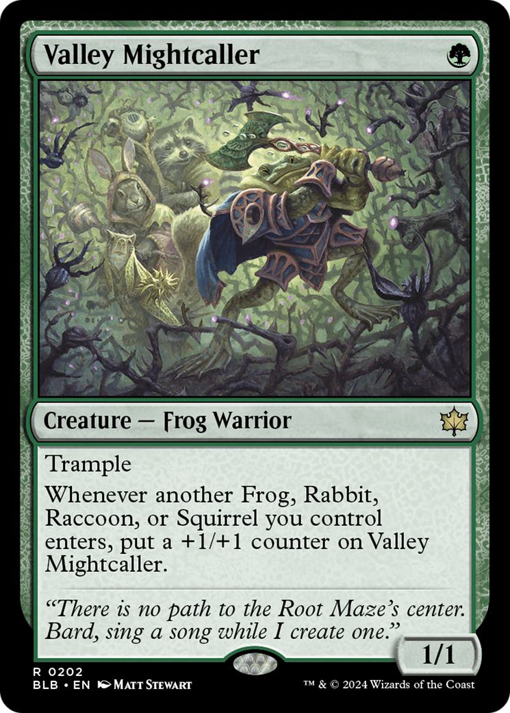 Valley Mightcaller (BLB-202) -  Foil