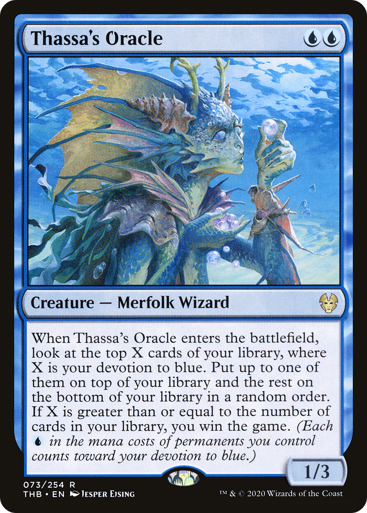 Thassa's Oracle (THB-073) -  Foil