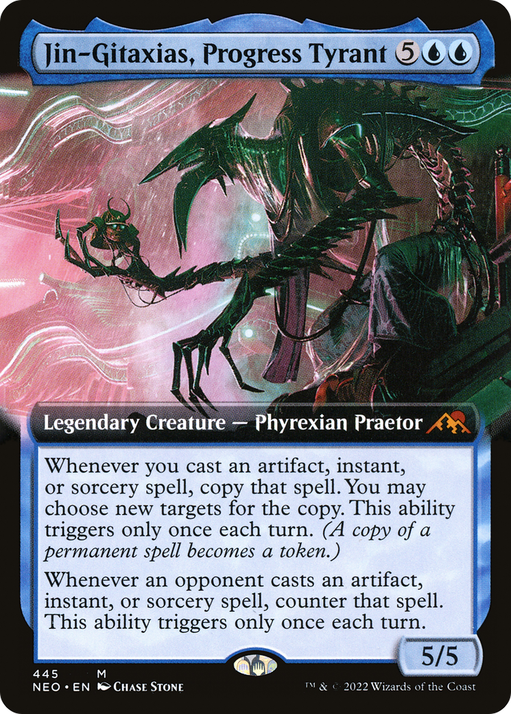 Jin-Gitaxias, Progress Tyrant (NEO-445) - : (Extended Art)