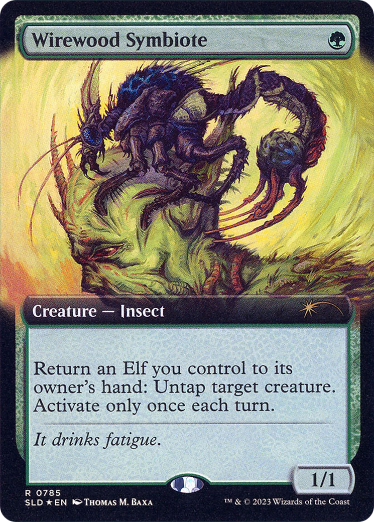 Wirewood Symbiote (SLD-785) - : (Extended Art) Foil