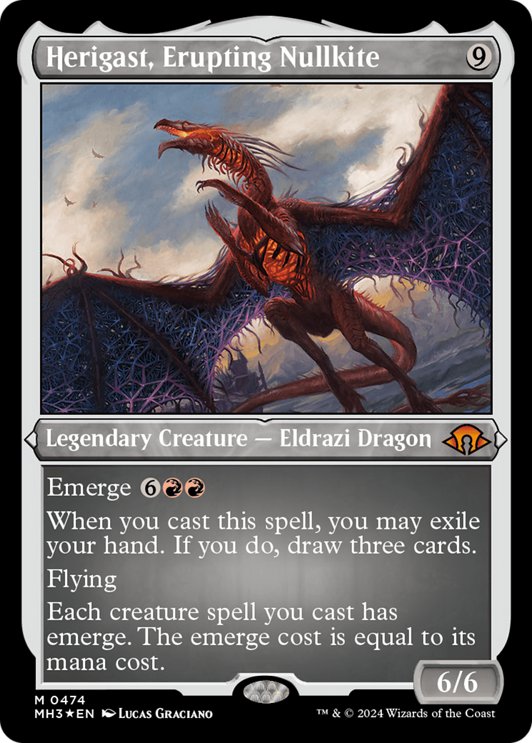 Herigast, Erupting Nullkite (MH3-474) -  Etched Foil