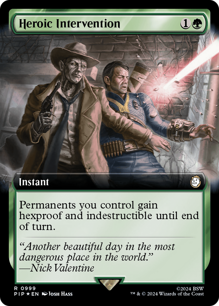 Heroic Intervention (PIP-999) - : (Extended Art) Foil