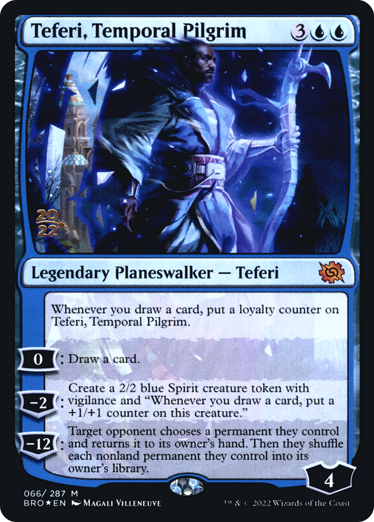 Teferi, Temporal Pilgrim (PRE-66S) -  Foil