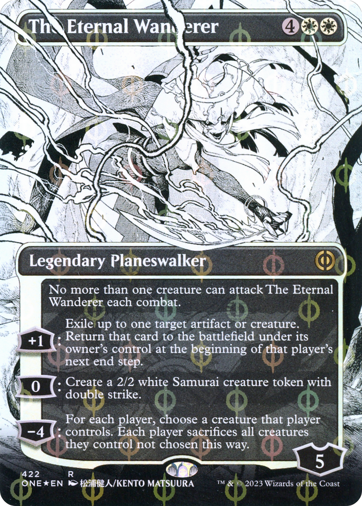 The Eternal Wanderer (ONE-422) - : (Showcase) (Borderless) Foil