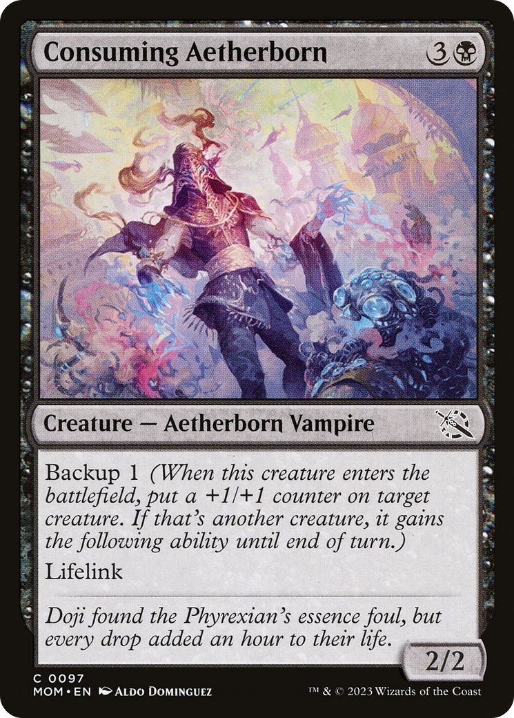 Consuming Aetherborn (MOM-097) -  Foil